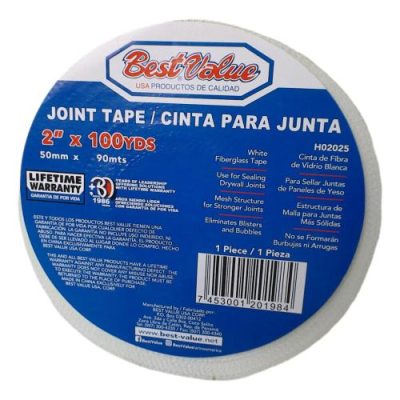 CINTA FIBRA VIDRIO 2 PULGADAS X 100 YARDAS