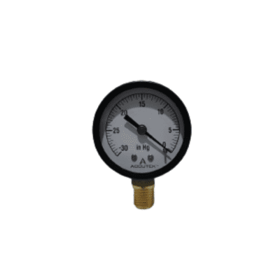 RELOJ MANOMETRO SECO VACIO -30 - 0 PSI 2-1/2 MONTURA LATERAL