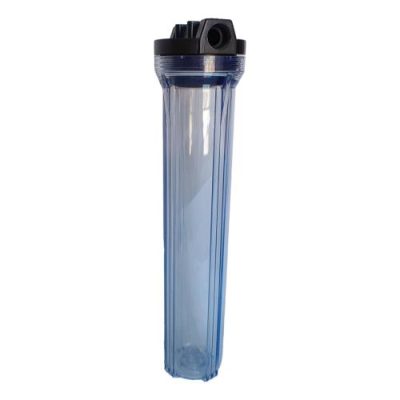 FILTRO AGUA TRANSPARENTE 2-1/2 X 20 X 3/4 HEMBRA NPT