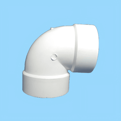 CODO PVC 90 GRADOS 1-1/2 PULGADAS SCH-40 DE DRENAJE