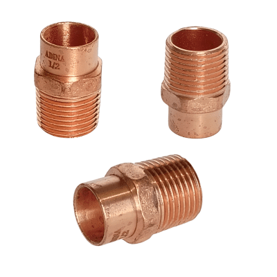 ADAPTADOR COBRE SOLDABLE 5/8 X 1/2 M/NPT