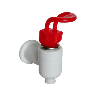 LLAVE BEBEDERO 3/8 HEMBRA PALANCA ALTA ROJA