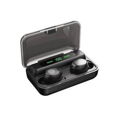 AURICULARES INALAMBRICO CARGADOR PANTALLA DIGITAL REMAX