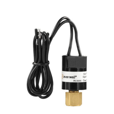 SWITCH DE ALTA CEBOLLA AIRE 1/4 HEMBRA F (375 PSI OFF/OPEN 265 PSI ON/CLOSE) R-407C