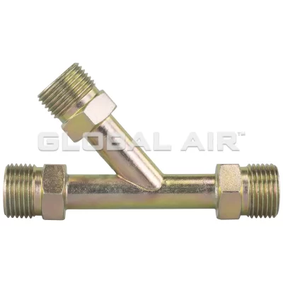 FITTING DE HIERRO TIPO YEE 13/32 MACHO ORING